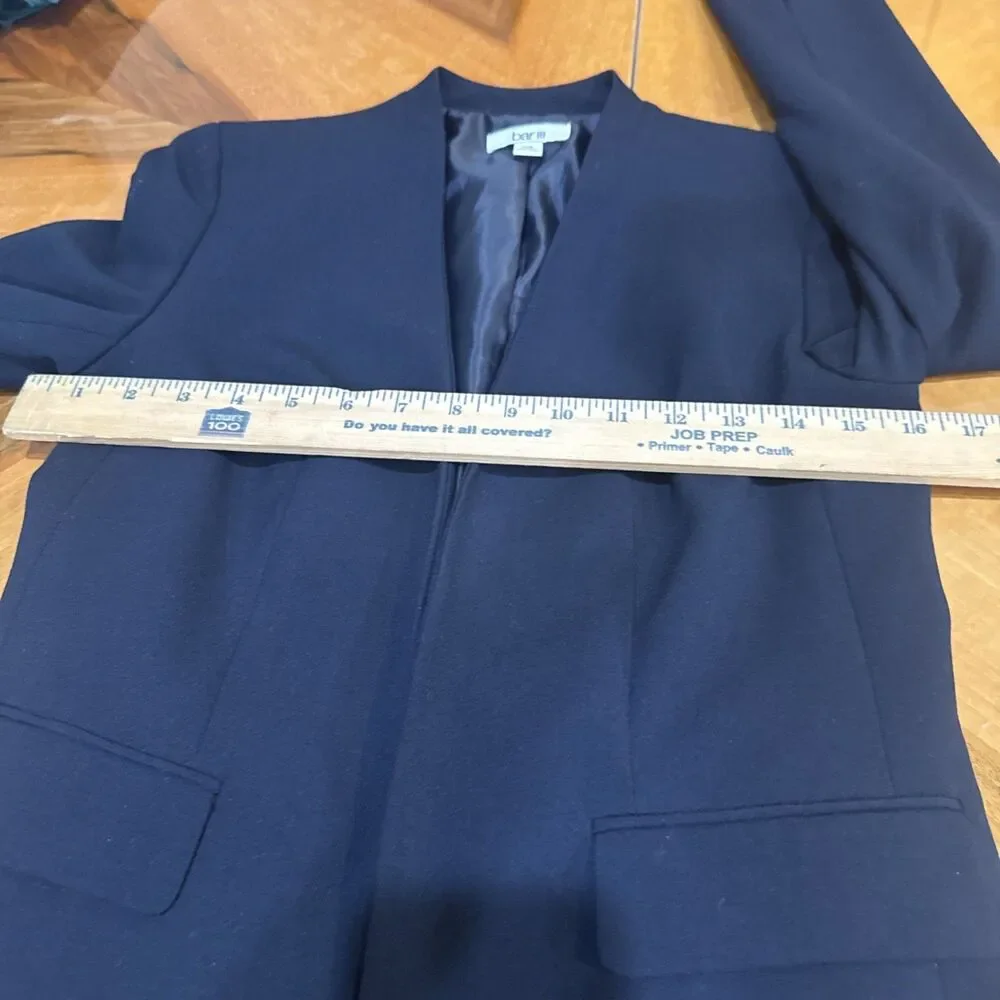 Bar III Blazer Womens Size XXS. Gray Long Sleeve Open Front‎ Career Business New